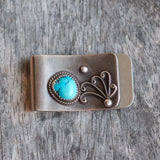 Vintage Turquoise Money Clip