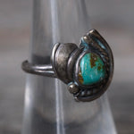 Vintage Sterling Turquoise Ring 7