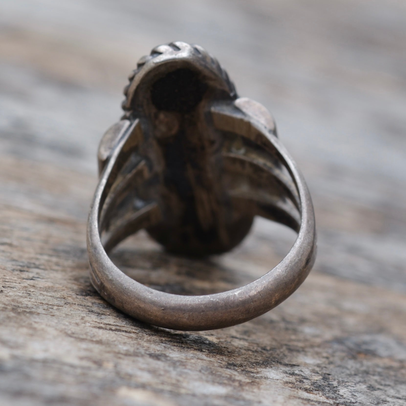 Vintage Sterling Turquoise Ring 4