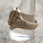 Vintage Mexican Biker Souvenir Ring 11.25