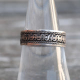Vintage Sterling Silver Band 7