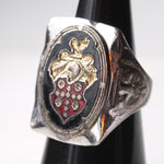 Vintage Mexican Biker Souvenir Ring 7