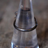 Vintage Sterling Turquoise Feather Ring 7