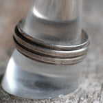 Vintage Sterling Silver Band 10.5