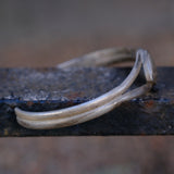 Vintage Sterling Hopi Bear Cuff Bracelet