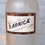 Antique T Arnicae Large Apothecary Jar