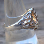 Vintage Sterling Silver Horseshoe Ring 9.75