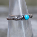 Vintage Sterling Turquoise Band 5