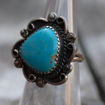 Vintage Sterling Turquoise Ring 5