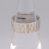 Vintage Sterling Silver Textured Band 5.75