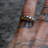 Vintage Sterling Silver Band 6.75