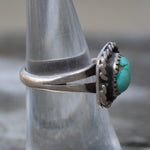 Vintage Sterling Turquoise Ring 6