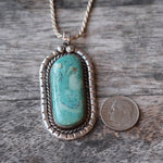 Vintage Sterling Turquoise Necklace