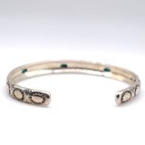 Sterling Turquoise Cuff Bracelet 7"