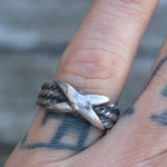 Vintage Sterling Silver Band 6.75
