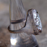 Vintage Sterling Wild Horse Ring 7.5