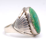 Vintage Sterling Royston Turquoise Ring 11.75