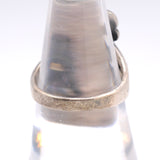 Vintage Sterling Zuni Inlay Turquoise Ring 7