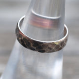 Vintage Sterling Hammered Band 6