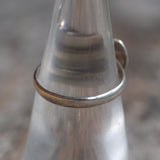 Vintage Sterling Malachite Feather Ring 6