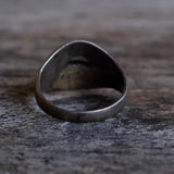Vintage Sterling CLD Initial Ring 4.5