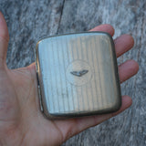 Vintage Nickel Silver Cigarette Case