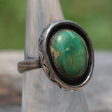 Vintage Sterling Turquoise Ring 5