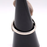 Vintage Sterling Turquoise and Coral Feather Ring 8