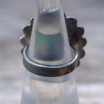Vintage Sterling Faux Turquoise Ring 5