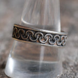 Vintage Sterling Silver Band 11