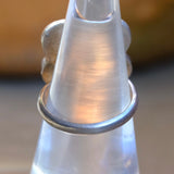 Vintage Sterling Turquoise Cluster Ring 6