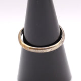 Vintage Sterling Malachite Ring 6.75