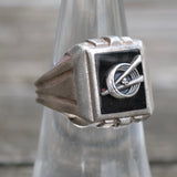 Vintage Sterling Boy Scouts Ring 6.75