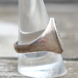 Vintage Sterling Zuni Surface Ring 10.75