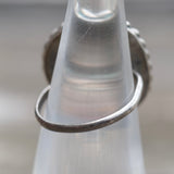 Vintage Sterling Turquoise Roper Ring 4