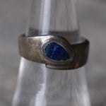 Vintage Sterling Lapis Band 7