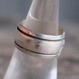 Vintage Sterling Silver Band 6.5