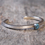 Vintage Sterling Turquoise Cuff