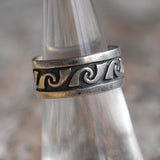 Vintage Sterling Silver Band 5.5