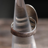 Vintage Sterling Multistone Inlay Ring 5.25