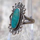 Vintage Sterling Turquoise Ring 6