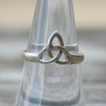 Vintage Sterling Celtic Ring 7.75