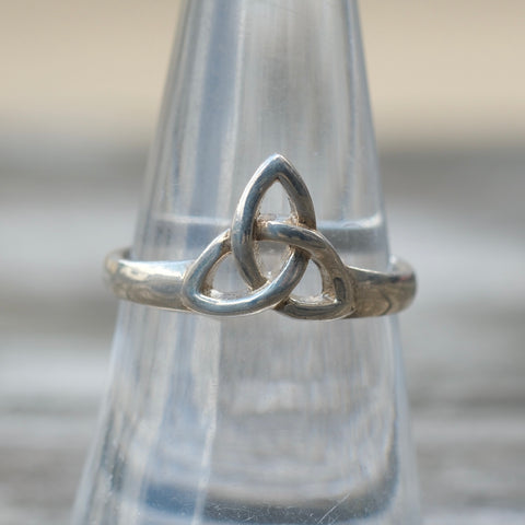 Vintage Sterling Celtic Ring 7.75