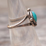 Vintage Sterling Turquoise Ring 5