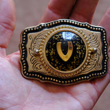 Vintage V Initial Belt Buckle