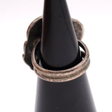 Vintage Sterling Turquoise Florette Ring 5