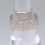 Vintage Sterling Silver Textured Band 5.5