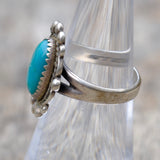Vintage Sterling Turquoise Ring 5