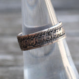 Vintage Sterling Silver Band 7