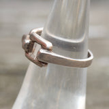 Vintage Sterling Silver Chain Band 5.5